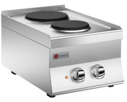 2 ROUND HOTPLATE TOP VERSION BARON